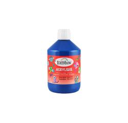 ACRYLIQUE MATE 500 ML BLEU FONCÉ - Bleu foncé