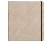 Goldline Voyage carnet toilé 32F 30x30cm 180g - Naturel