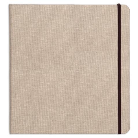 Goldline Voyage carnet toilé 32F 30x30cm 180g - Naturel