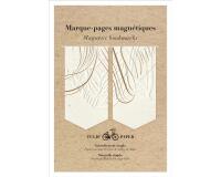 Tulip paper, Set de 2 marque-pages magnétiques 10,5x15,5cm