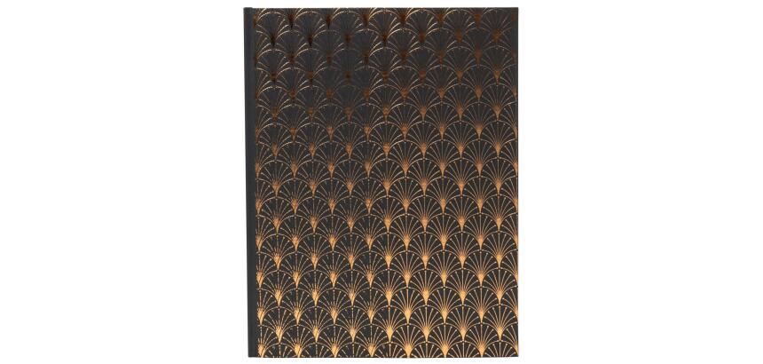 Guestbook 100 pages gold edge Neo Deco