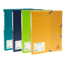 Forever PP, Archivbox mit Gummizug A4, Rücken 40mm