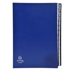 Clasificadores Ordonator ® lomo extensible pestañas impresas Tapa rígida - Tamaño: 25x33 cm para: A4