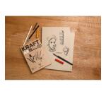 Kraft bloc collé 100F A4 90g