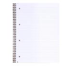 Carnet reliure intégrale Age Bag A4+ 160 pages détachables perforé 4 trous ligné - Tabac