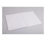 Cahier Travaux Pratiques Écriture piqué 8000 CARTE 17x22 cm 32 pages double ligne 4 mm + interligne verticale/uni 90 g - Vert anis