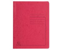 Folder Flat Bar Pressboard 355g brown - Red