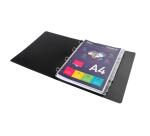 Intercalaires imprimés alphabétiques PP recyclé - AZ 20 positions - A4 - Gris