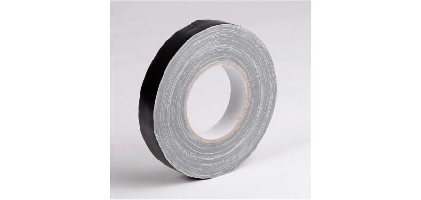 Toile adhésive rouleau 25mmx50m - Noir