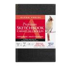 Alpha Series carnet rembordé rigide 62F 10,2x15,2cm 150g - Blanc