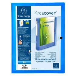 Kreacover® Chromaline PP 7/10de Klasseerdoos Rug 40mm - A4