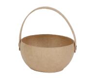 Petit panier arrondi 11x10x11,5cm - Kraft