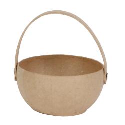 Petit panier arrondi 11x10x11,5cm - Kraft