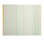 Piqûre Journal folioté - avec feuille d'identification - 38 lignes - texte NL -80 pages