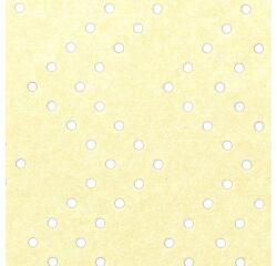 PAPIER ARTISANAL, Étui de 10 feuilles au format 50x70cm - Perforé jaune