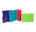 Protège-documents en polypropylène semi-rigide OffiX® 100 vues - A4 - Couleurs assorties