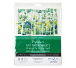 Sachet 12 feuil Delta 270g -20,3x25,4cm - Ivoire