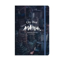 TRAVELER'S NOTEBOOK, Carnet de 112 pages au format 12x17,5cm - City break