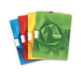 Cahier piqué 7000 17x22 cm 60 pages grands carreaux 70 g - Assortis