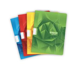 Cahier piqué 7000 17x22 cm 60 pages grands carreaux 70 g - Assortis
