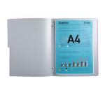 Clasificadores con 3 solapas Ellipse - Tamaño: 25x32 cm para: A4 - Colores surtidos