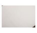 Barquette de 500 sets de table papier gaufré glacé Tiss Lack uni- Format 30X40 cm - Couleur blanc. - Blanc