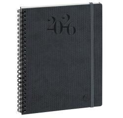 Agenda de bureau Horizons 20S Visuel Spiralé Swan 15 x 21 cm semainier Janvier à décembre 2026 - Couleurs assorties