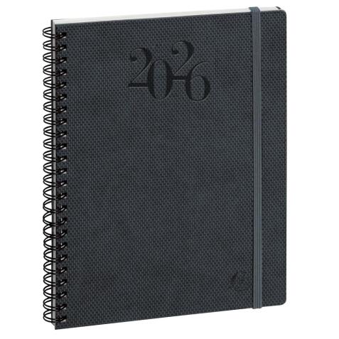 Agenda de bureau Horizons 20S Visuel Spiralé Swan 15 x 21 cm semainier Janvier à décembre 2026 - Couleurs assorties