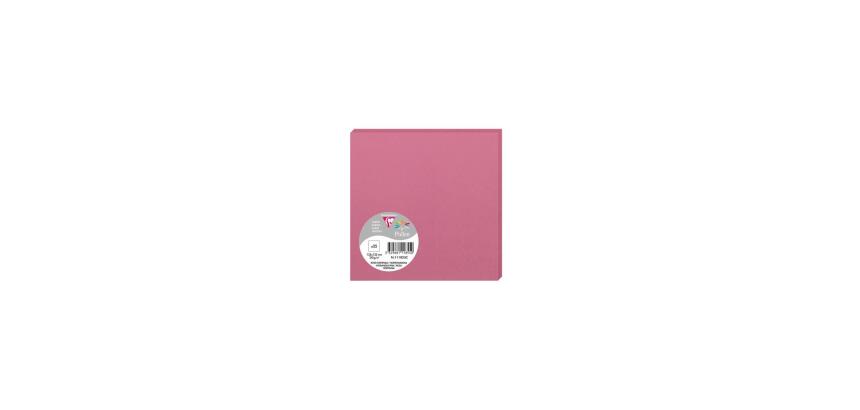 Paquet de 25 cartes simples Pollen 135x135mm 210g/m²
