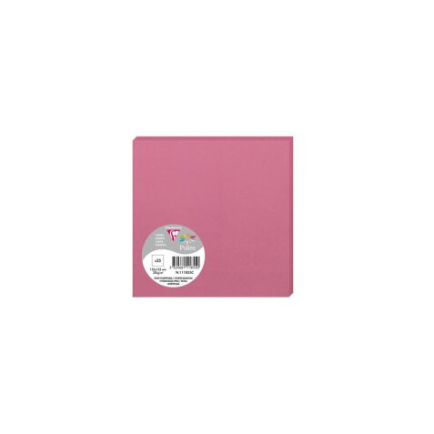 Carte simple Pollen 135 x 135 mm 210 g/m² -  Paquet de 25