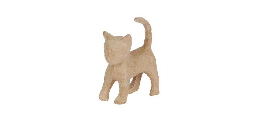Chaton 13cm - Kraft