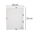 Sammelmappen mit Gummizug und 3 Klappen, Colorspan-Karton 400g/m2, für DIN A4