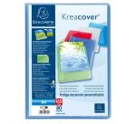 Protège-documents en polypropylène semi-rigide KreaCover® Chromaline 160 vues - A4 - Couleurs assorties