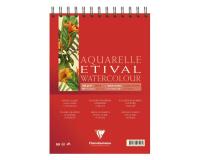 Etival album spiralé 10F A4 300g grain classic