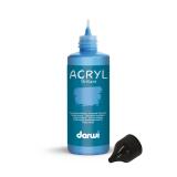 Darwi Flacon de 80 ml de Peinture Acrylique Universelle Brillante - Bleu
