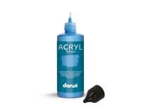 Darwi Flacon de 80 ml de Peinture Acrylique Universelle Brillante - Bleu
