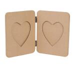 Cadre album avec coeurs - Kraft