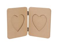 Cadre album avec coeurs - Kraft