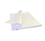 Paquet de 200 nappes papier, pliées au format, sous film - Format 80x120cm - Blanc