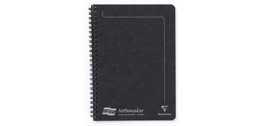 Notemaker Europa cahier reliure intégrale A5 120 pages détachables ligné
