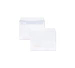 Enveloppe Clairefontaine 80 g/m² précasée blanche avec bande de protection - Paquet de 25