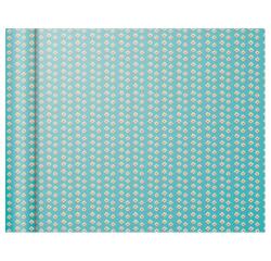 Pap.80g, Tiny Rolls 5x0,35m, Flr fd bleu - Bleu