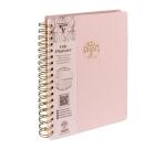 Inspire, Life planner, Carnet reliure intégrale 19x25 cm, couverture Toile du Marais, 192 pages, imprimé, ass.