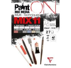 PaintON MIX11 bloc collé 27F A5 250g