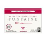 Fontaine bloc collé 4 côtés 25F 10x15cm 300g grain fin