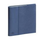 Agenda de bureau Eurotime 18S spiralé Duo Kaa 15 x 17 cm Semainier Janvier à décembre 2026 - Bleu