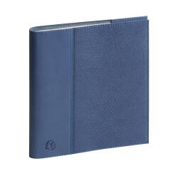 Agenda de bureau Eurotime 18S spiralé Duo Kaa 15 x 17 cm Semainier Janvier à décembre 2026 - Bleu