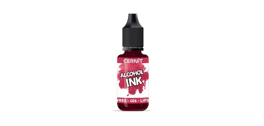 Cernit encre à l'alcool 20 ml Rouge à lèvre - Rouge à lèvres