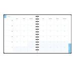 Agenda de bureau Lady 18S spiralé Dodo & Cath 15 x 17 cm Semainier Janvier à Décembre 2026 - Visuel