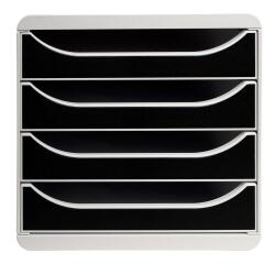 Cassettiera Big Box 4 cassetti Office - Nero